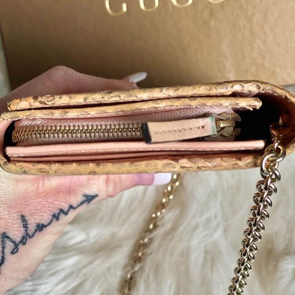 Rare Gucci Python Snakeskin WOC 💕 - Picture 6 of 8